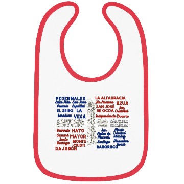 Discover Dominican Cities: Provincias Dominican Republic Bibs