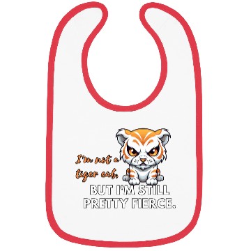 Discover Animals: Angry Tiger cub Bibs