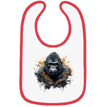 Discover Gorilla King. Power in a Graffiti Style. Bibs