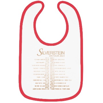 Discover 2 SILVERSTEIN ON TOUR 2021 Back Bibs