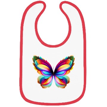 Discover Colorful Butterfly Bibs