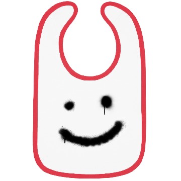 Discover Just a Smile (Graffiti) Bibs