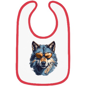 Discover Street Style Gray Wolf | Wolf Lovers Bibs