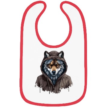 Discover Street Style Gray Wolf | Wolf Lovers Bibs