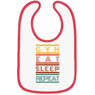 Discover Gym - motivational design Bibs