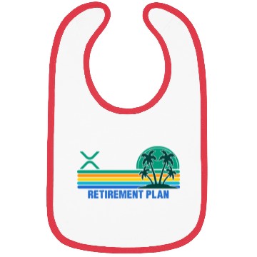 Discover XRP Cryptocurrency-RETIREMENT PLAN Bibs