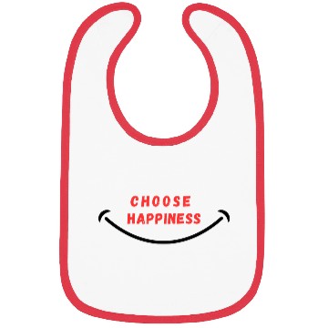 Discover choose happiness positve vibes Bibs