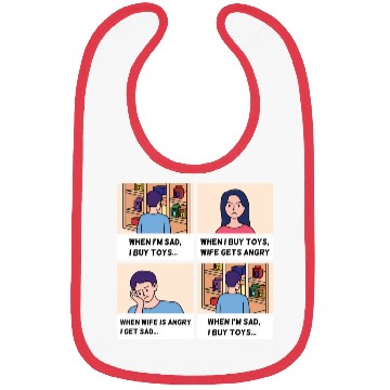 Discover Father’s Day Comic Design Bibs