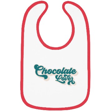 Discover Chocolate Lover Retro Vintage Bibs