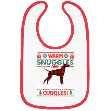 Discover Weimaraner Dog Pajama Ugly Bibs