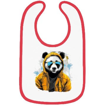 Discover Street Style Giant Panda | Panda Lovers Bibs