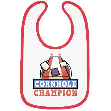 Discover Grunge Cornhole Champion Bean Bag Lover Bibs