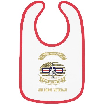Discover F105 Air Force Veteran Bibs