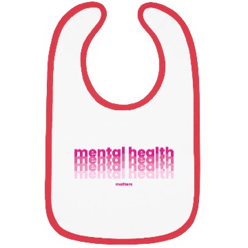 Discover Mental Health Matters Poppins Barbiecore Pink Bibs