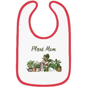 Discover plant mom; pot plants; plants; green thumb; mom; Bibs