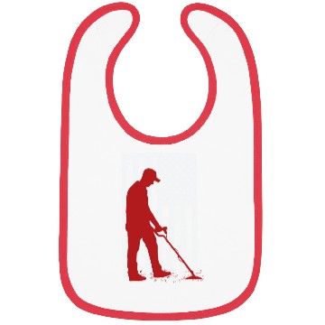 Discover Patriotic US Flag Metal Detectorist Bibs