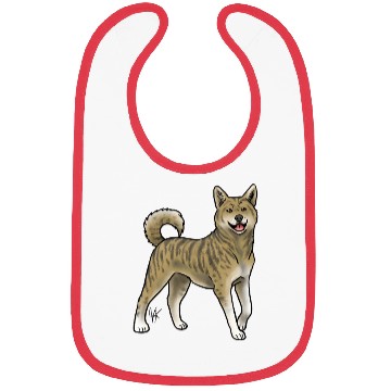 Discover Dog Korean Jindo Brindle Bibs