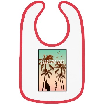 Discover Tides raider, born to victory Bibs