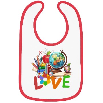 Discover Teacher life , Retro teacher back to school Bibs