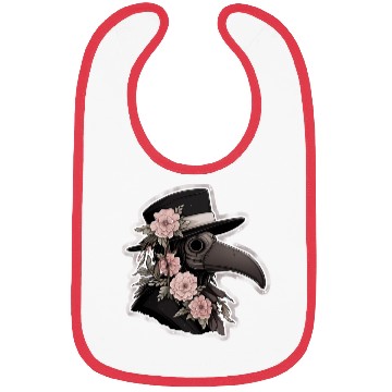 Discover Cute Floral Plague Doctor Bibs