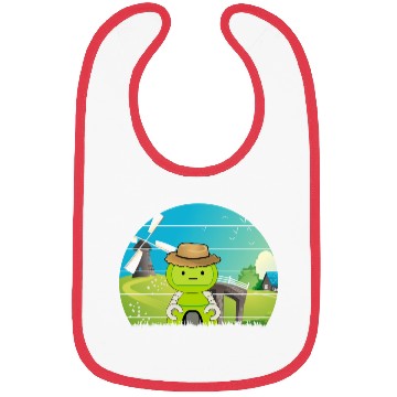Discover Robot Farmer Bibs