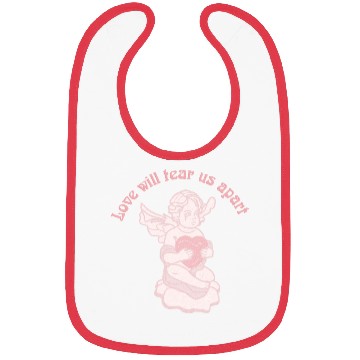 Discover Love Will Tear Us Apart Bibs