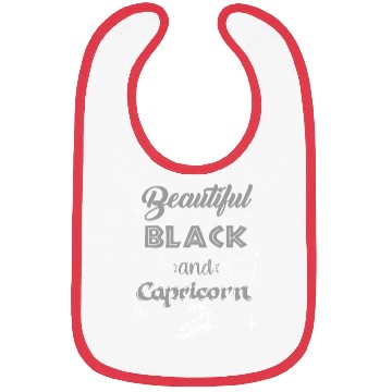 Discover Beautiful Black Capricorn Bibs