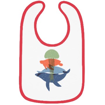 Discover Whale And Their Friends Dolphin Turtle And Bibs