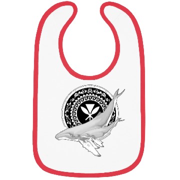 Discover Kanaka Maoli humpback whale Bibs