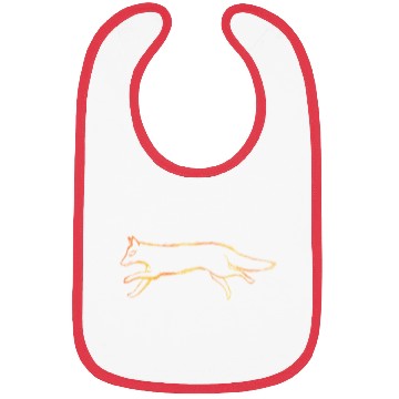 Discover Running Red Fox Logo Bibs