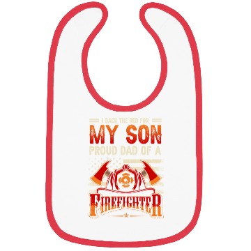 Discover I Back The Red For My Son Proud Dad Of A Bibs