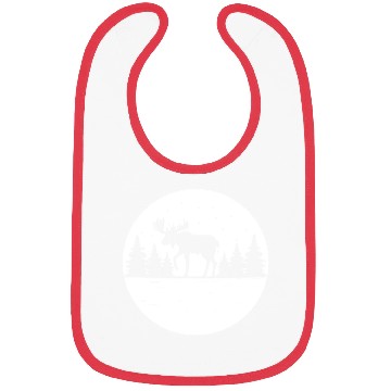Discover Moose Forest Deer Elk Canada Nature Wilderness Bibs