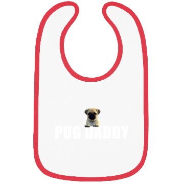 Discover Pug Daddy Bibs