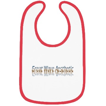 Discover Great Wave Aesthetic Bibs