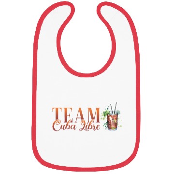 Discover Team Cuba Libre Cocktail Bartender Bibs