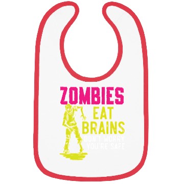 Discover Zombie Undead Monster Halloween Trick Or Bibs
