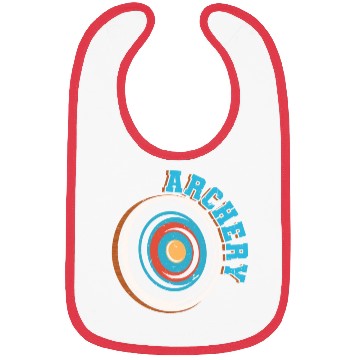 Discover Retro Vintage Archery Hunting Target Bow Arrow Bibs