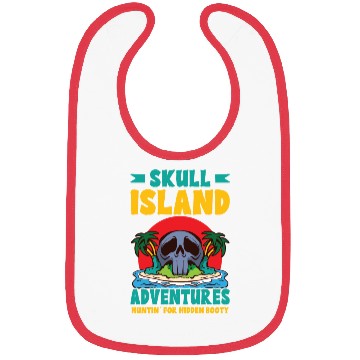 Discover Funny Horror Pirate Pirate Ship Pirate Captain Bibs
