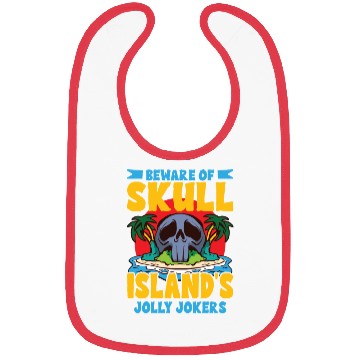 Discover Funny Horror Pirate Pirate Ship Pirate Captain Bibs