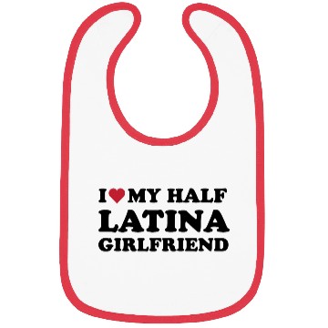 Discover I Heart My Half Latina Girlfriend Gift Bibs
