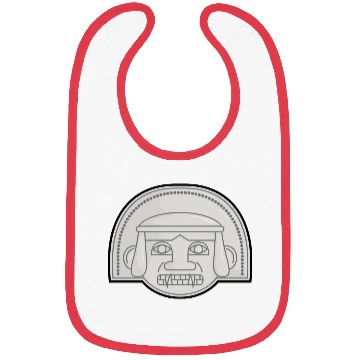 Discover Colombian San Agustin Pre Columbus Indigenous Bibs