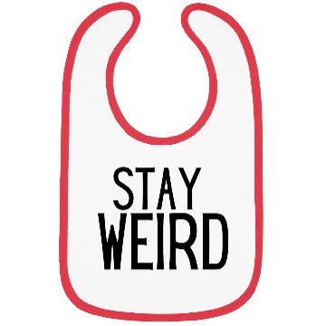 Discover Stay Weird Bibs