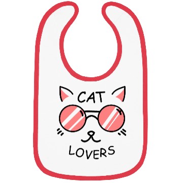 Discover Cat lovers Bibs