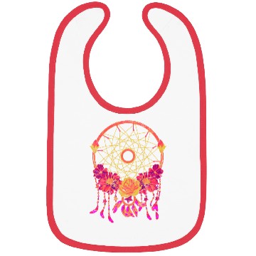Discover Pretty flowers hippie jewelry gift dream catcher Bibs