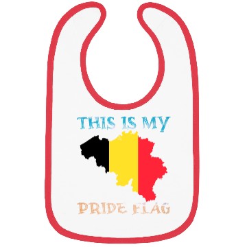 Discover This Is My Pride Flag Germany, German history Bibs