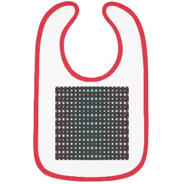 Discover Vintage Polka Dots Pattern Design Bibs