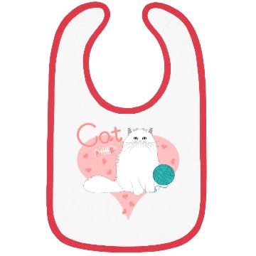 Discover Love Persian Cat Bibs