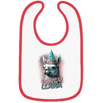 Discover Llama Animals Lover Birthday Party Funny Design Bibs
