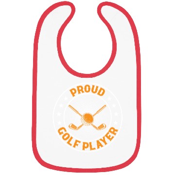 Discover Golf Player Golfing Golfer - Proud Golf Player Bibs