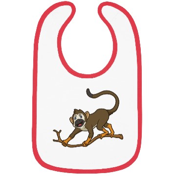 Discover Kawaii Squirrel Monkey Bibs